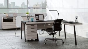 Kokie baldai būtini ofisui